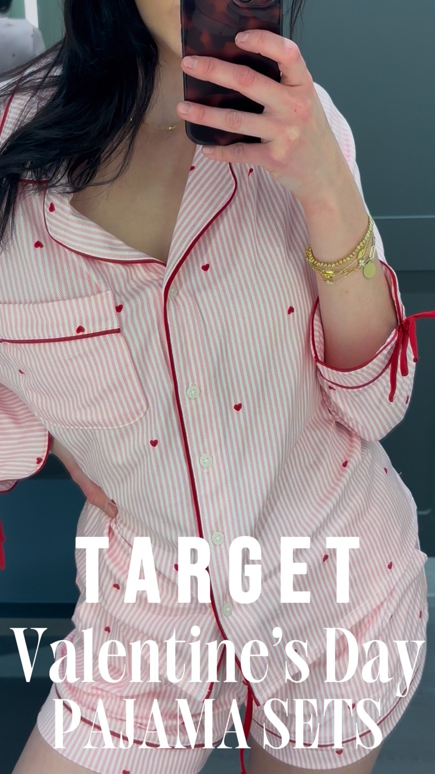 I tried on all of Targets new Valentine’s Day pajama sets and let me just say.. they are too good this year 🫢 Auden has the softest, most cozy, cute sleepwear & loungewear ever!! The bow accents on the sleeves are SO CUTE 😩 These just dropped online so grab them while they’re still in stock!

#LTKootd #LTKselfcare #LTKSeasonal