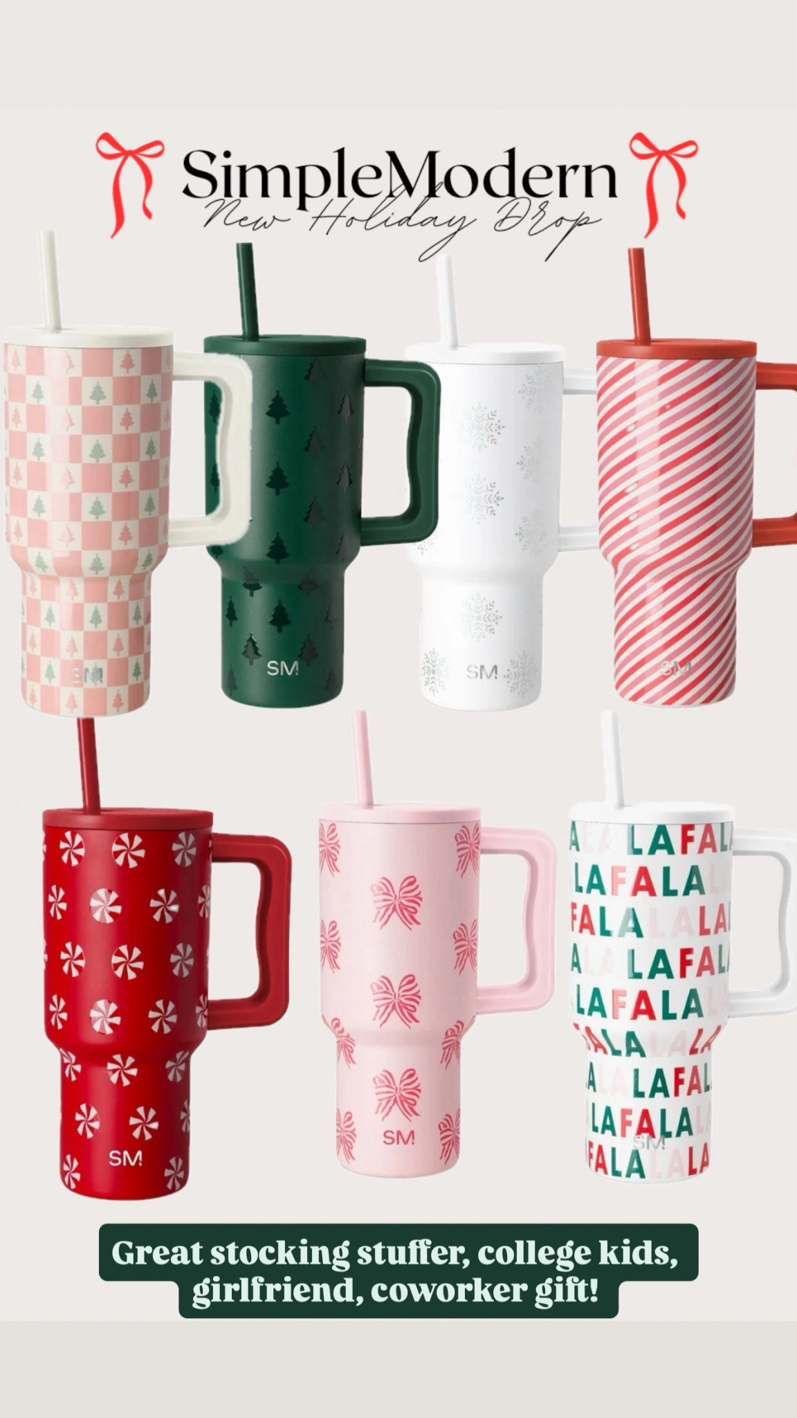 Holiday gift guide - perfect gift for coworkers, college girls, girlfriends and stocking stuffer! New holiday water tumbler, gift for her under $25!

#LTKFindsUnder50 #LTKGiftGuide #LTKHoliday