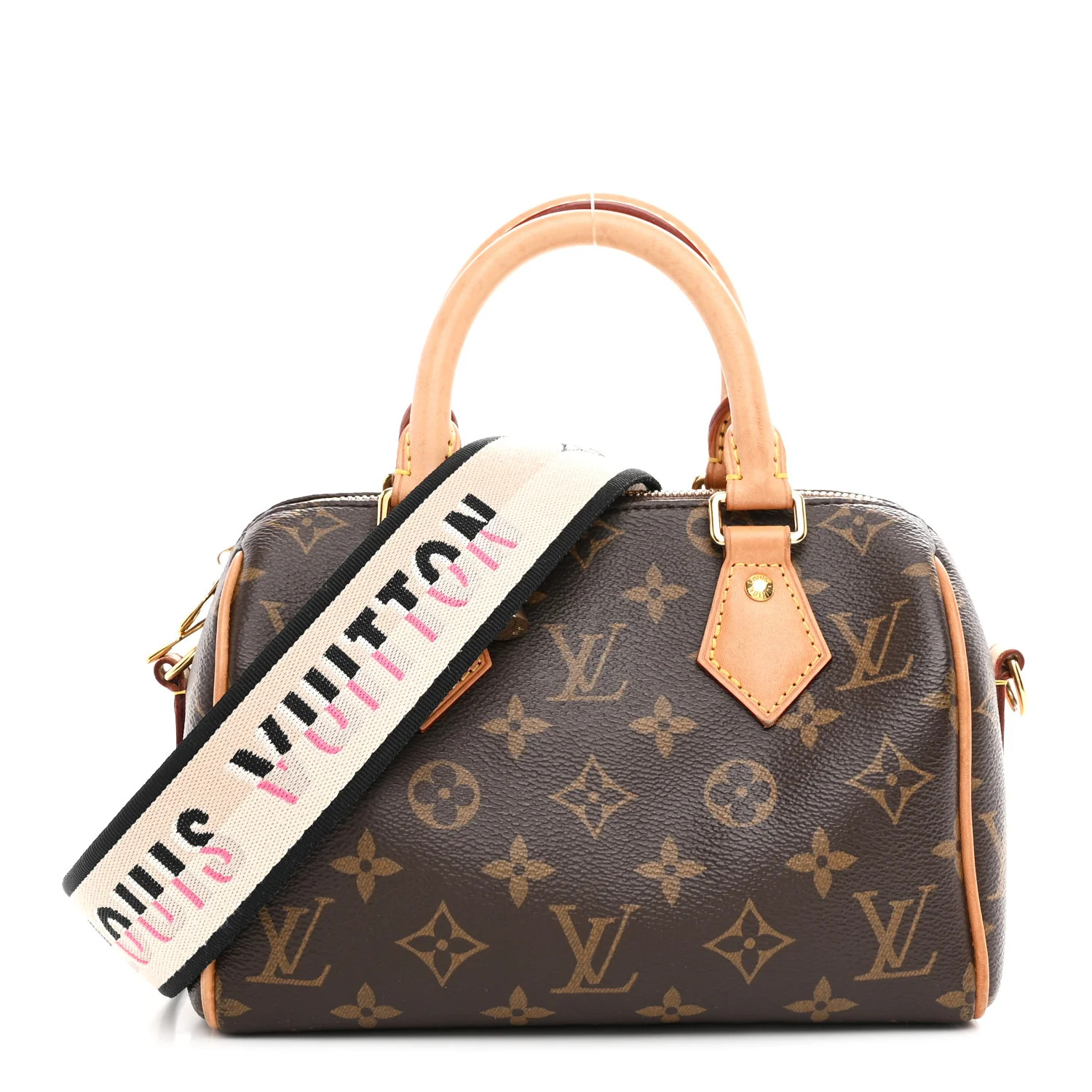 Louis Vuitton Monogram Speedy Bandouliere 20 Black 1863834 | FASHIONPHILE (US)
