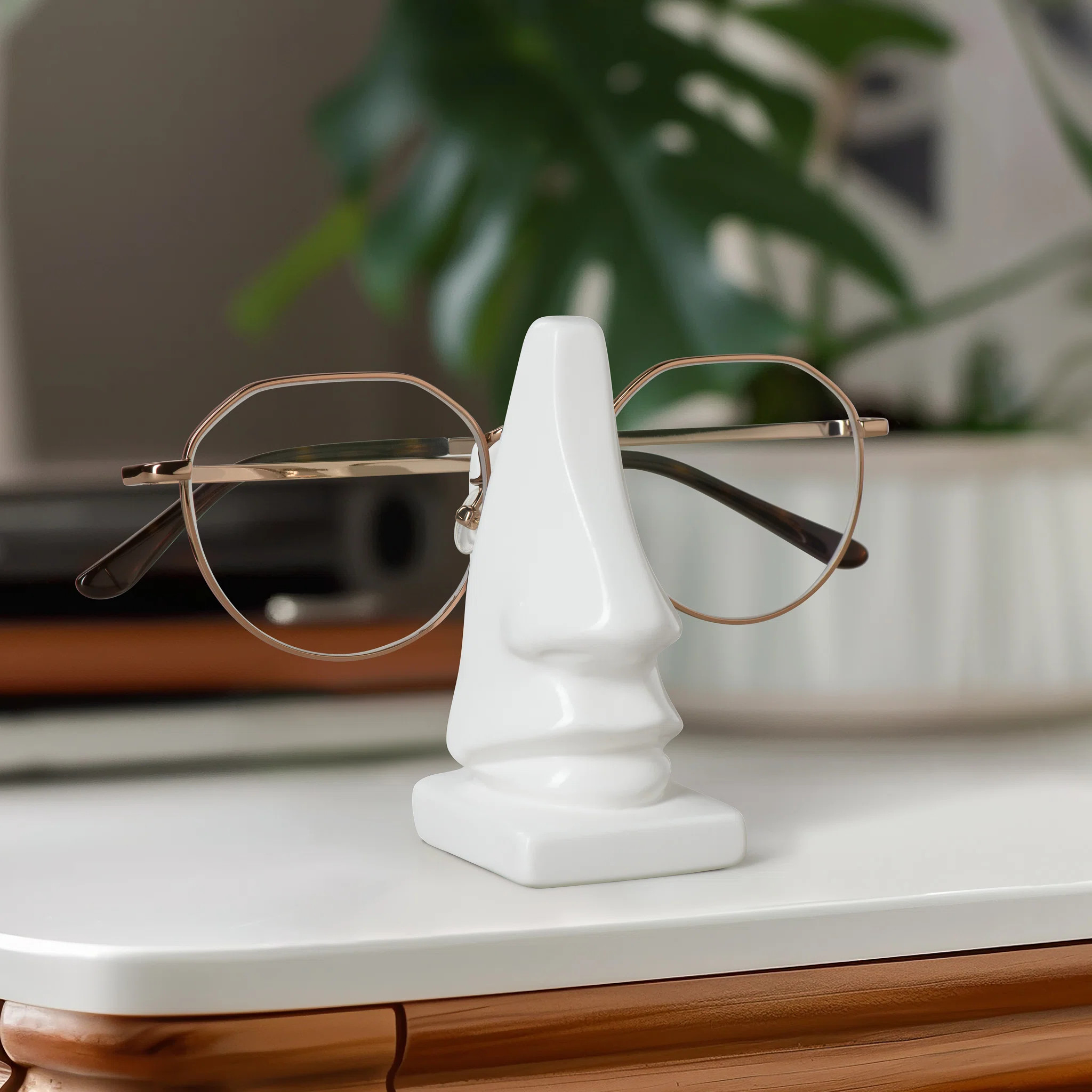 Wade Logan® Boleslao Nose Modern Eyeglass Holder Desk Organizer & Reviews | Wayfair | Wayfair North America