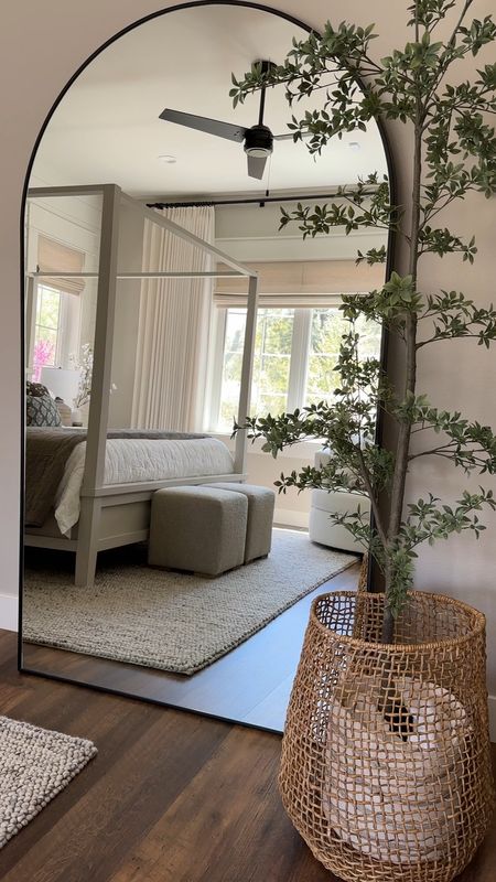Olive tree and mirror on sale this weekend!
Corner styling, bedroom, pottery barn, McGee & Co

#LTKHome #LTKVideo #LTKSaleAlert