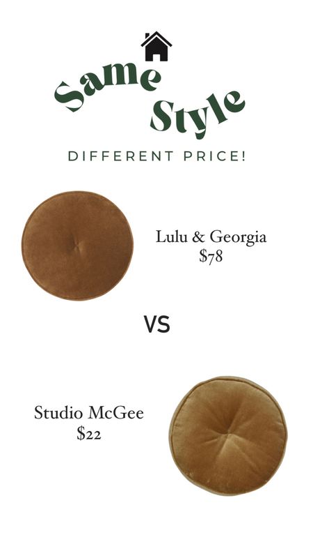 Beautiful round velvet pillows! Lulu & Georgia look for less, studio McGee for target 

#LTKhome #LTKfindsunder50