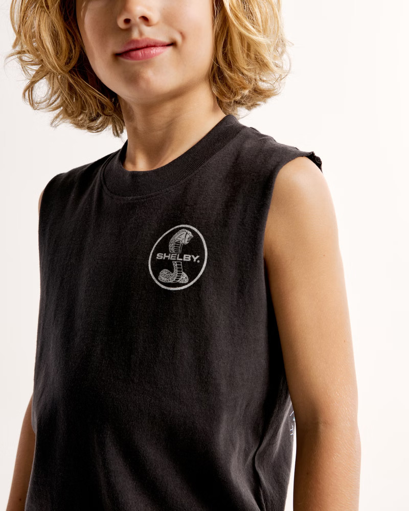boys shelby cobra sleeveless graphic tee | boys tops | Abercrombie.com | Abercrombie & Fitch (US)