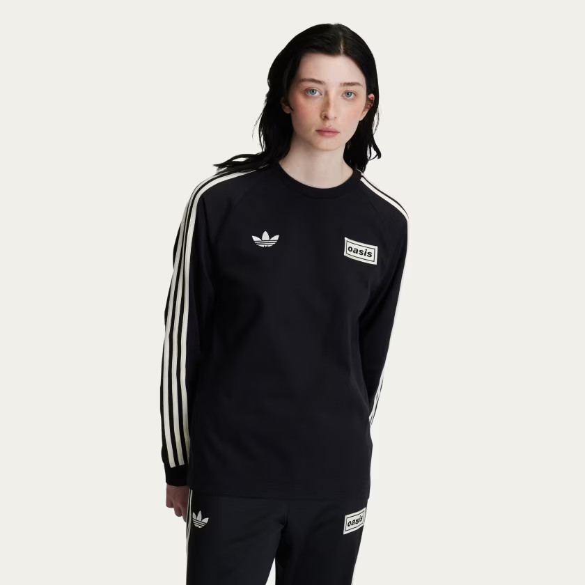 adidas TOUR 3-STRIPES LONGSLEEVE TEE - Black | Free Shipping with adiClub | adidas US | adidas (US)