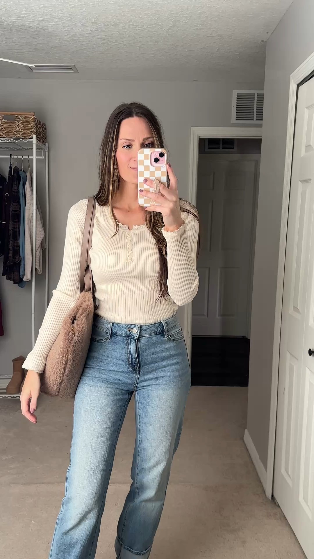 loving all my new Walmart fall fashion find recently!! Here’s a few of my top faves!

**sizing:
Scalloped Henley: small, fits tts
Cuffed Jeans: 2, fit tts
Dark brown ankle boots: 8.5, fit tts


#walmartfashion #viralwalmart #walmartoutfit @walmart 

#LTKStyleTip #LTKFindsUnder50 #LTKSeasonal