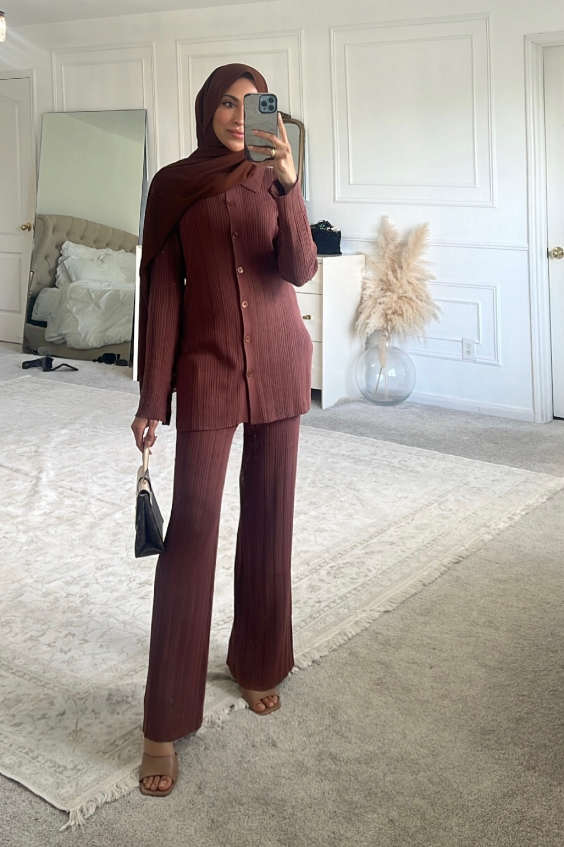 #walmartpartner #Walmart #WalmartFashion Modest fall set for casual outings and date nights! Wearing size M in both top and bottom! Entire set is on sale from Walmart! @walmartfashion



#LTKSeasonal #LTKunder50 #LTKunder100