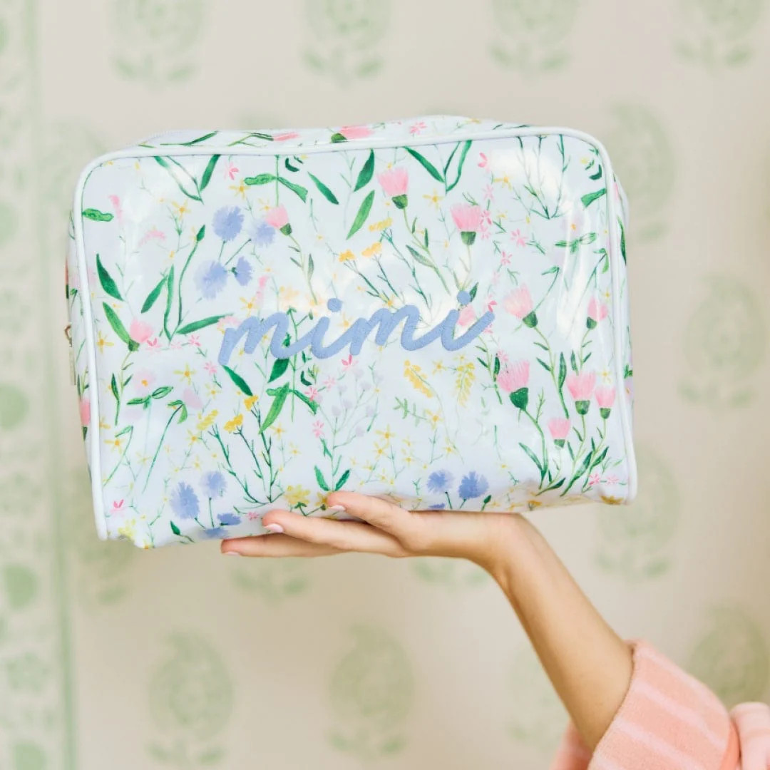 Large Patterned Toiletry Bag | Weezie Towels