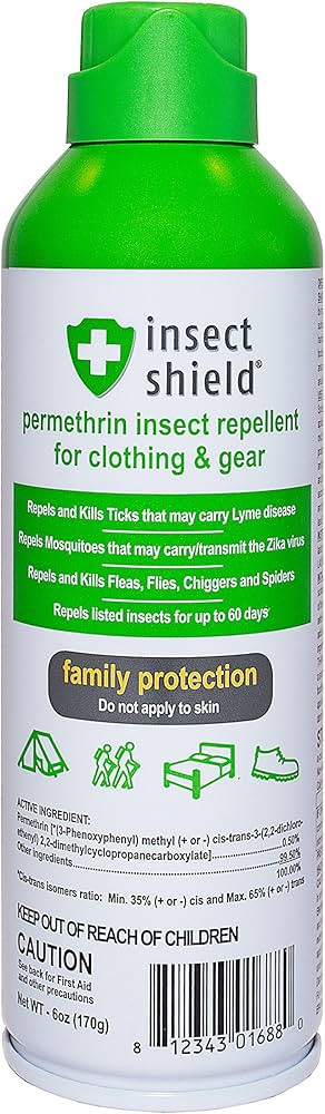 Premium Permethrin Spray Insect Repellent for Ticks, Fleas, Flies, Mosquitoes for Clothing, Gear,... | Amazon (US)
