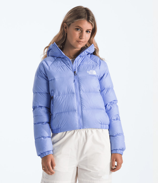 The North Face Women’s Hydrenalite™ Down Hoodie Water-Repellent Jacket (Size: Small): Periwinkle Glow | The North Face (US)