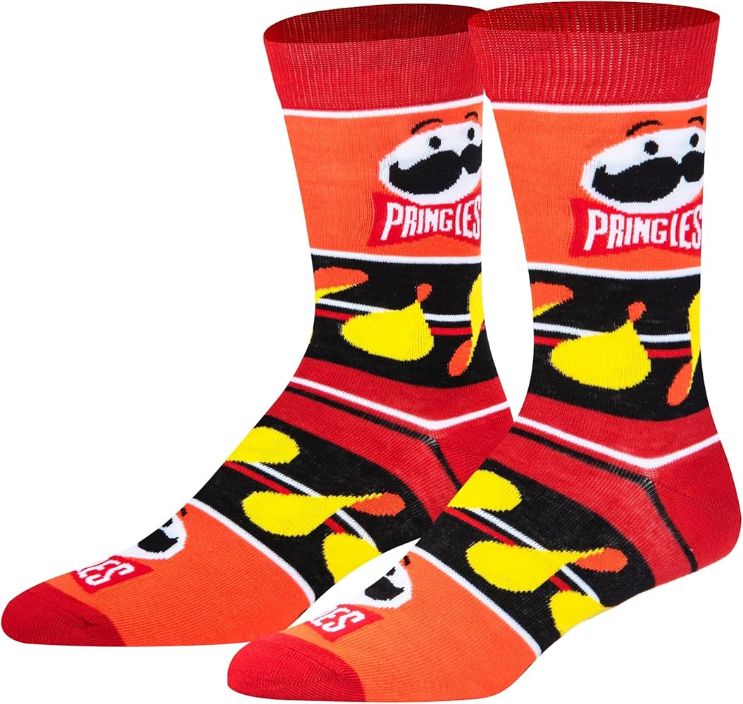 Crazy Socks -Licensed Snack Food Themed Sock - Size Large for Men & Women- Cozy Daily Wear - Funn... | Amazon (US)