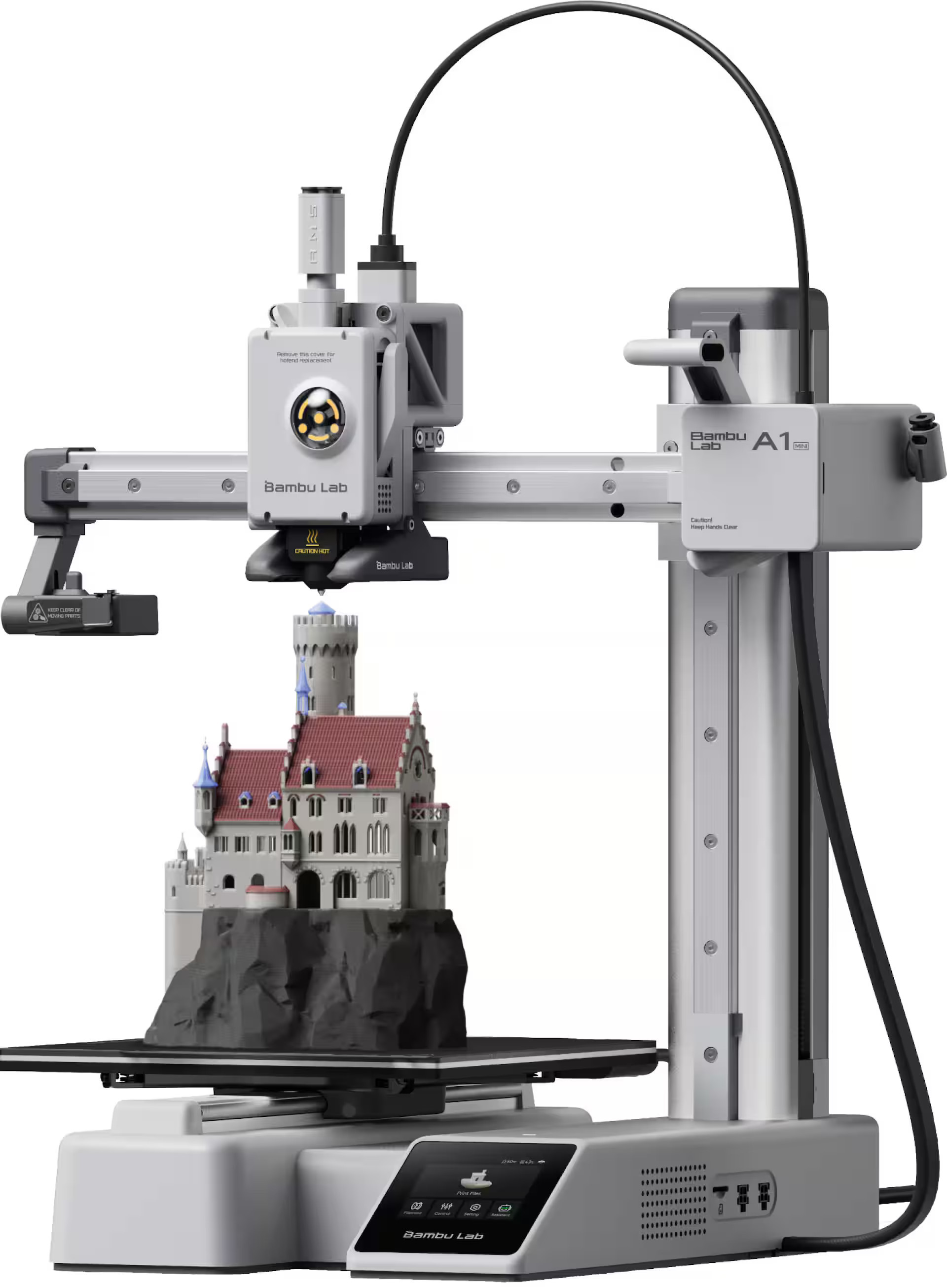 Bambu Lab - A1 mini 3D Printer - Silver | Best Buy U.S.