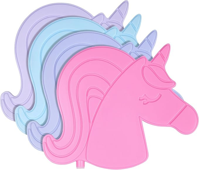Wildkin Kids Ice Packs (4 Pack) – Slim, Reusable, Keeps Lunch Cool for School/Travel - Unicorn | Amazon (US)