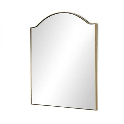 Jacques Mirror-Antique Brass | Wayfair North America