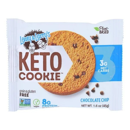Keto Cookie Chocolate Chip - Case of 12 - 1.6 OZ | Walmart (US)