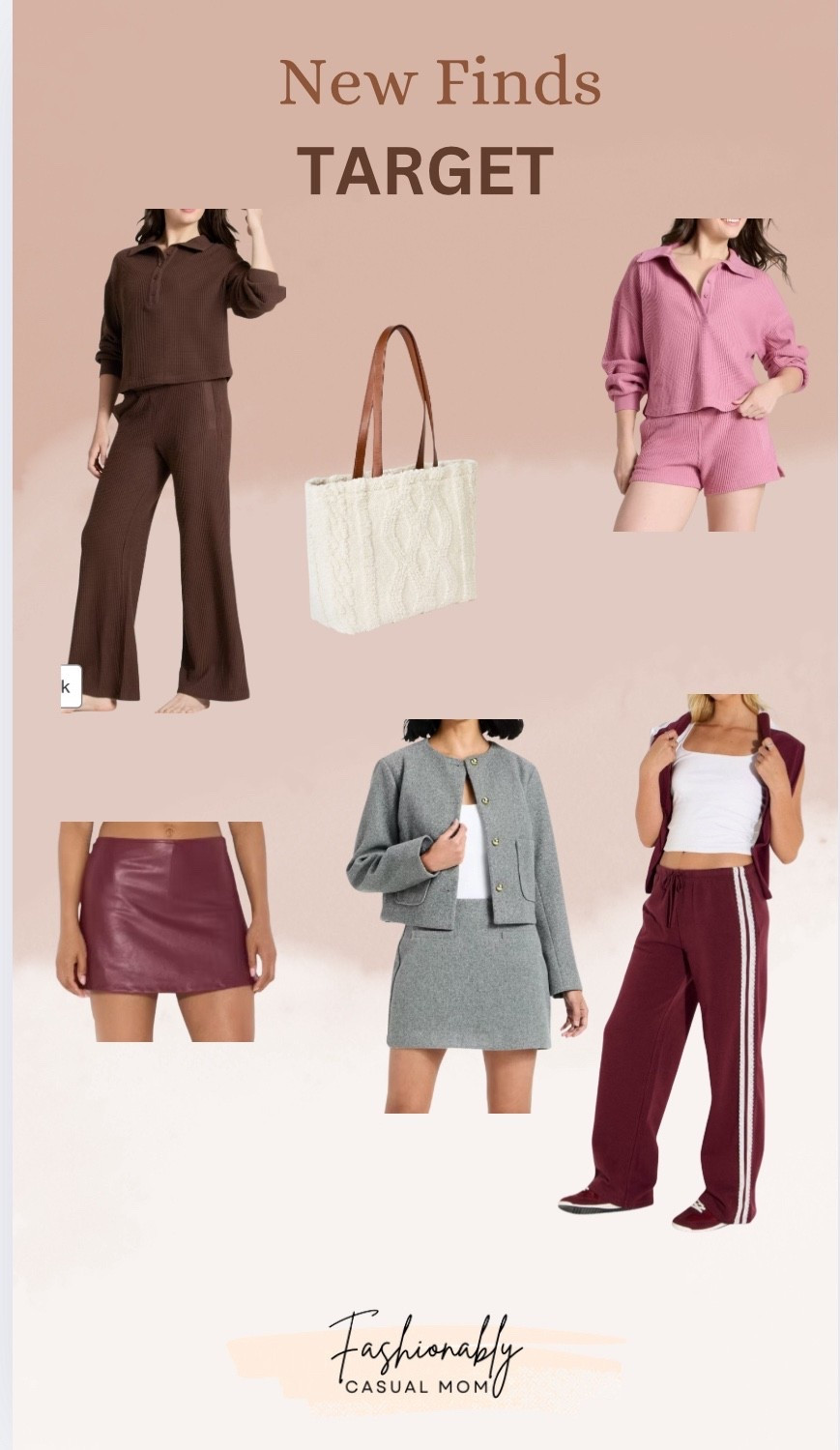 New finds at target
Cutest 2 piece set
Lace trim pants
Winter vibes bag


#LTKFindsUnder50 #LTKSeasonal #LTKStyleTip