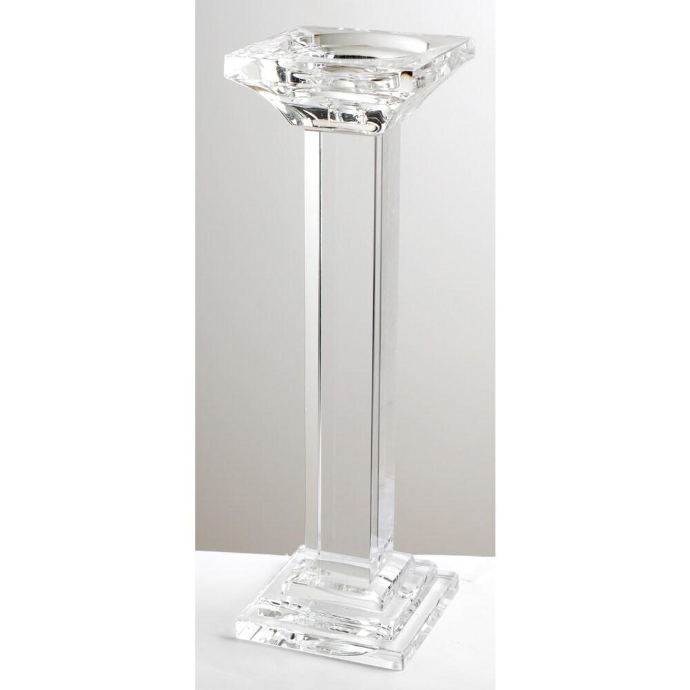 A&B Home Crystal Candle Holder (Clear) | Bed Bath & Beyond