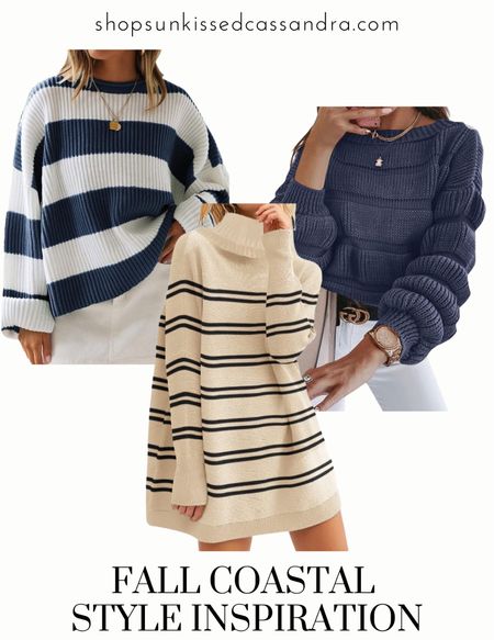 I love navy blue and stripes for Fall 🍂🍁

#LTKstyletip #LTKworkwear #LTKSeasonal