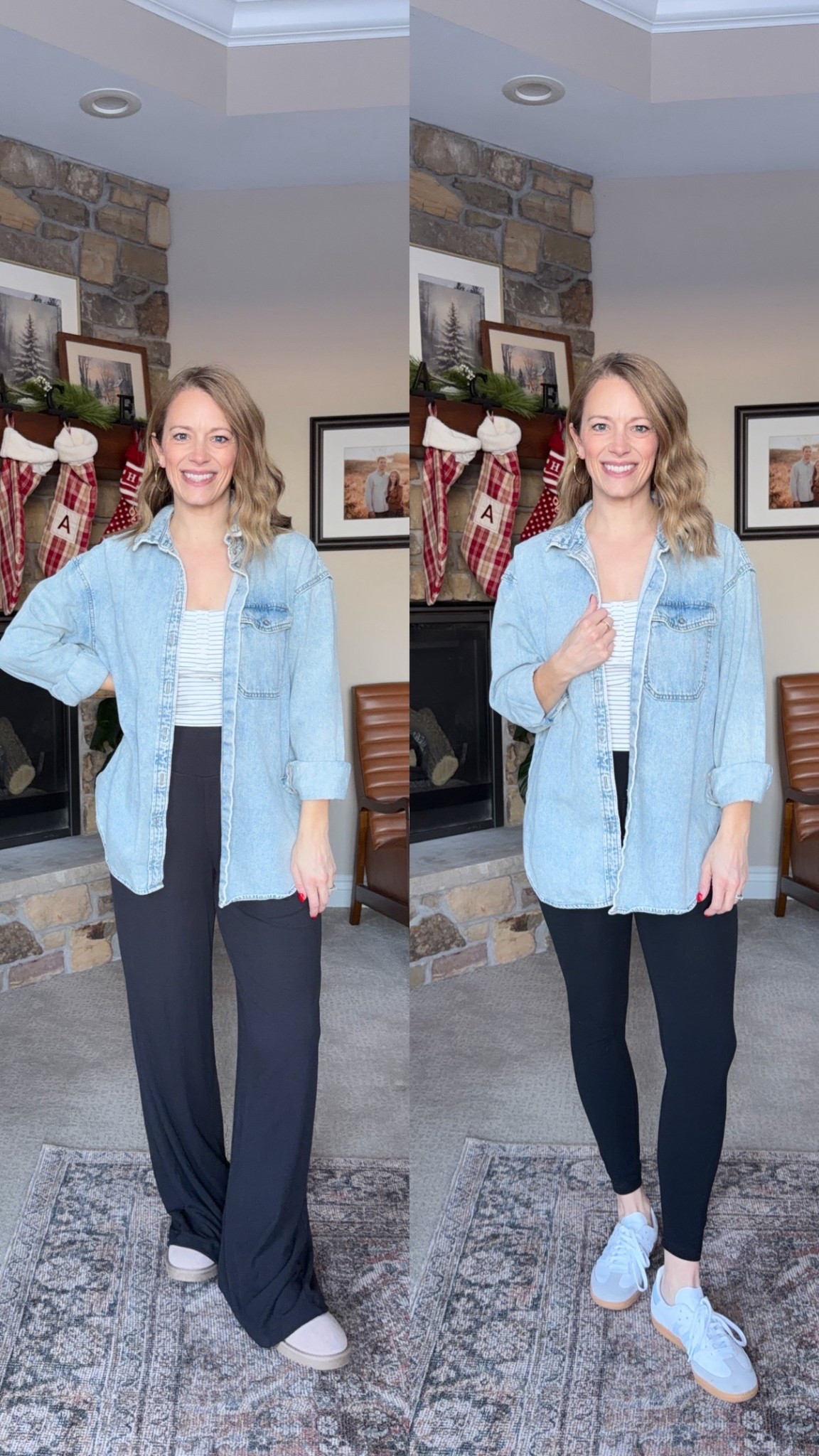 This Henley has built-in padding and is great for layering! The buttons are functional as well and would work for nursing moms. 

#LTKBump #LTKPetite #LTKOver40