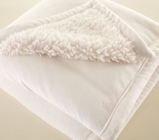 Sherpa Baby Blanket | Pottery Barn Kids