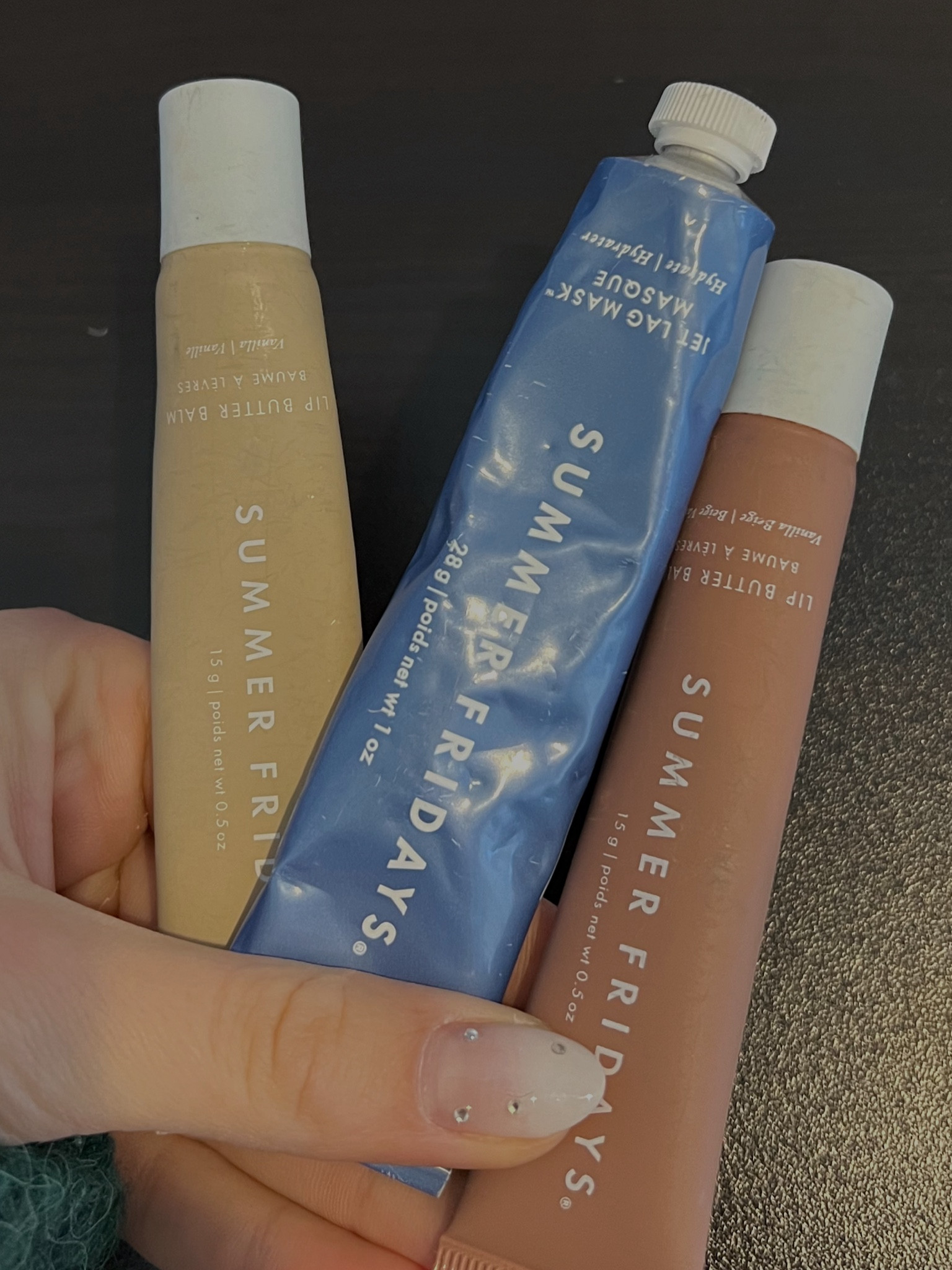 Summer Fridays lip balm & jet lag mask are my FAV! I keep a lil balm everywhere- car, bedroom, bathroom, purse..literally everywhere 😂 The jet lag mask is perfect for seasons where my skin is dry and isn’t greasy! I even bring it along for long plane rides. Both products are non-toxic too!! 

#LTKHoliday #LTKbeauty #LTKGiftGuide