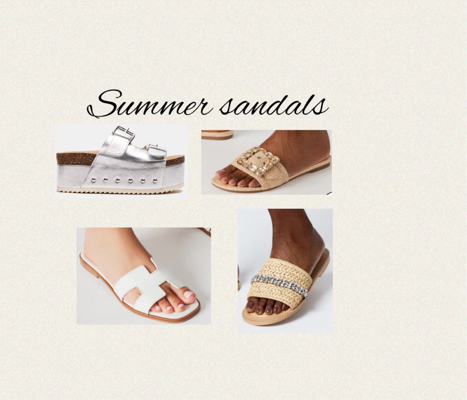 Summer sandals 

#LTKShoeCrush