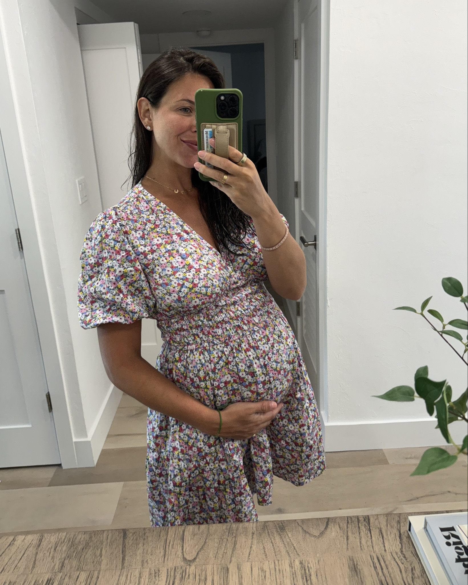 Size small! So many compliments on this dress 

#LTKstyletip #LTKbump