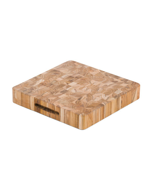 12x12 End Grain Butcher Block Cutting Board | Home | Marshalls | Marshalls