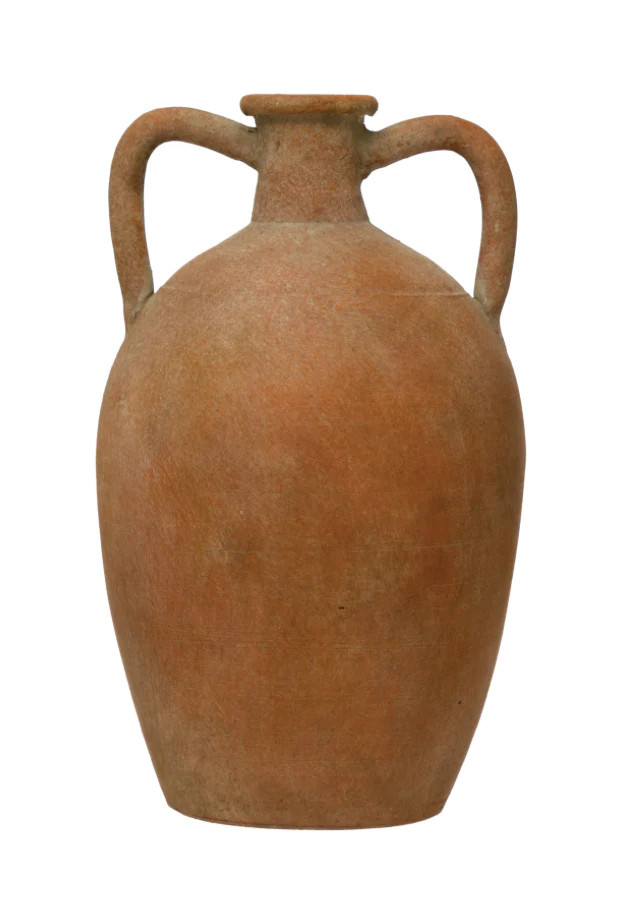 Terra Cotta Urn with Handles | Megan Molten