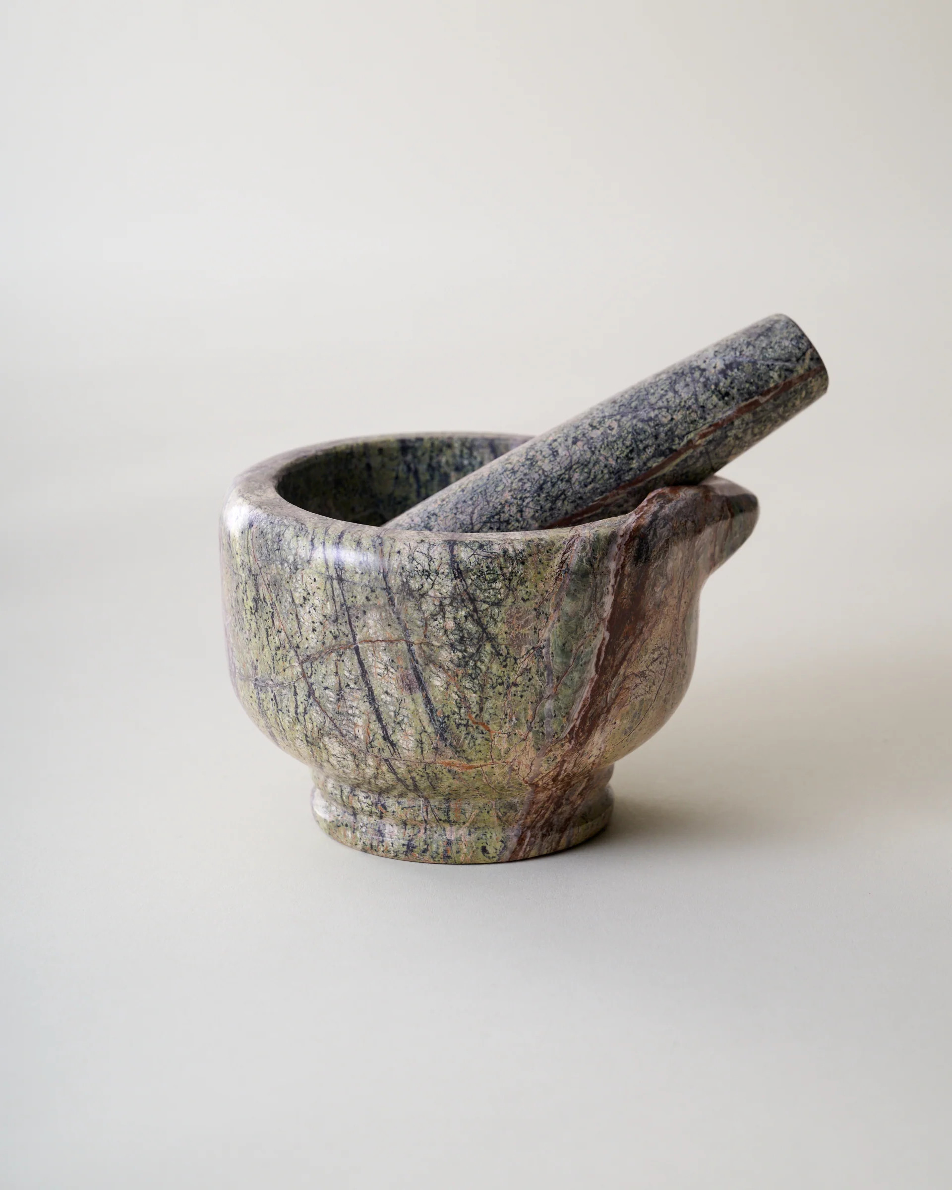 Forest Marble Mortar and Pestel | Magnolia