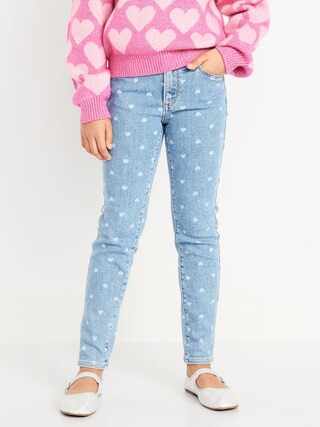 High-Waisted Rockstar 360° Stretch Jeggings for Girls | Old Navy (US)