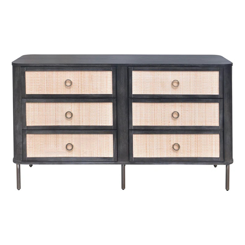 Florence 6 Drawer Standard Dresser/Chest | Wayfair North America