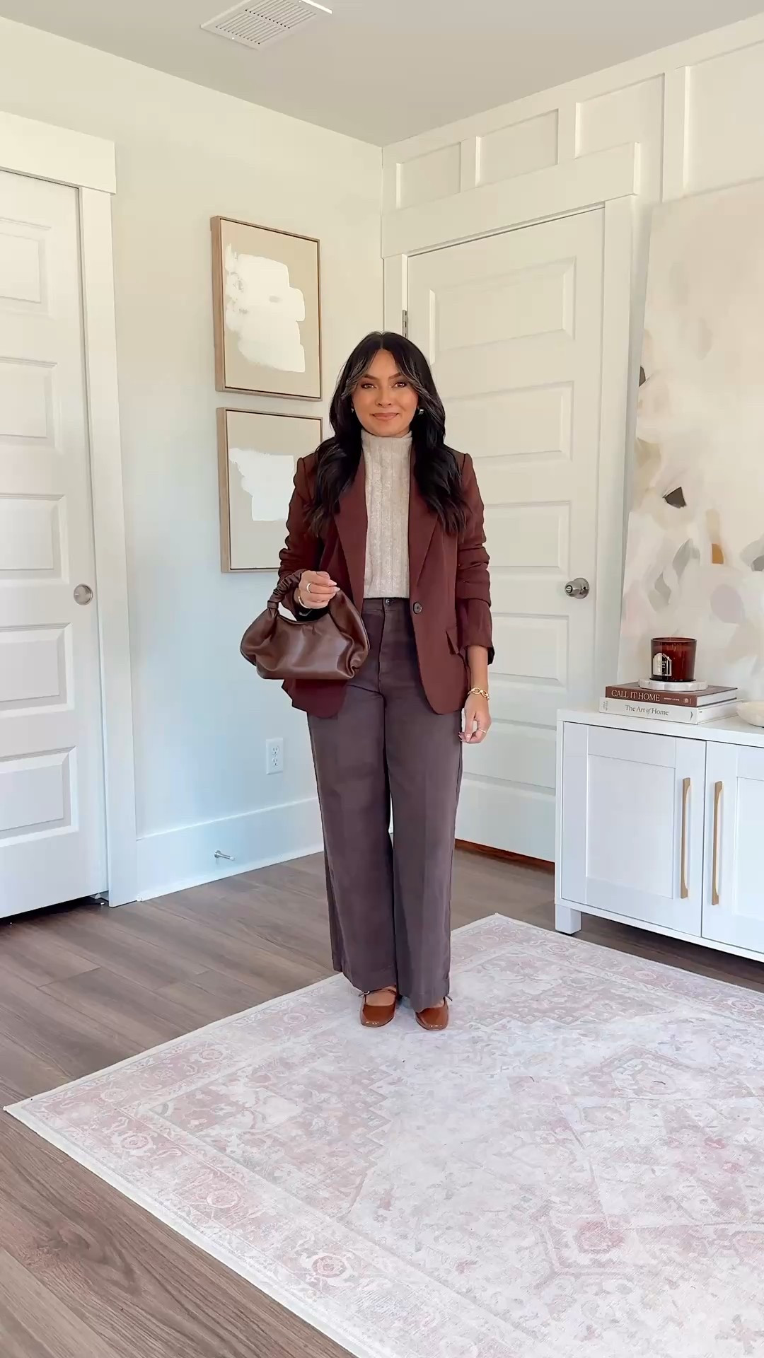 1 base, 5 fall outfits 🍂🍁
Brown blazer size xs TTS
Tan sweater size xs TTS
Brown pants jeans size 25 regular - sized down a size since these are regular sizing
Brown mocha latte mary jane heels size 5 TTS


#LTKPetite #LTKSaleAlert #LTKStyleTip