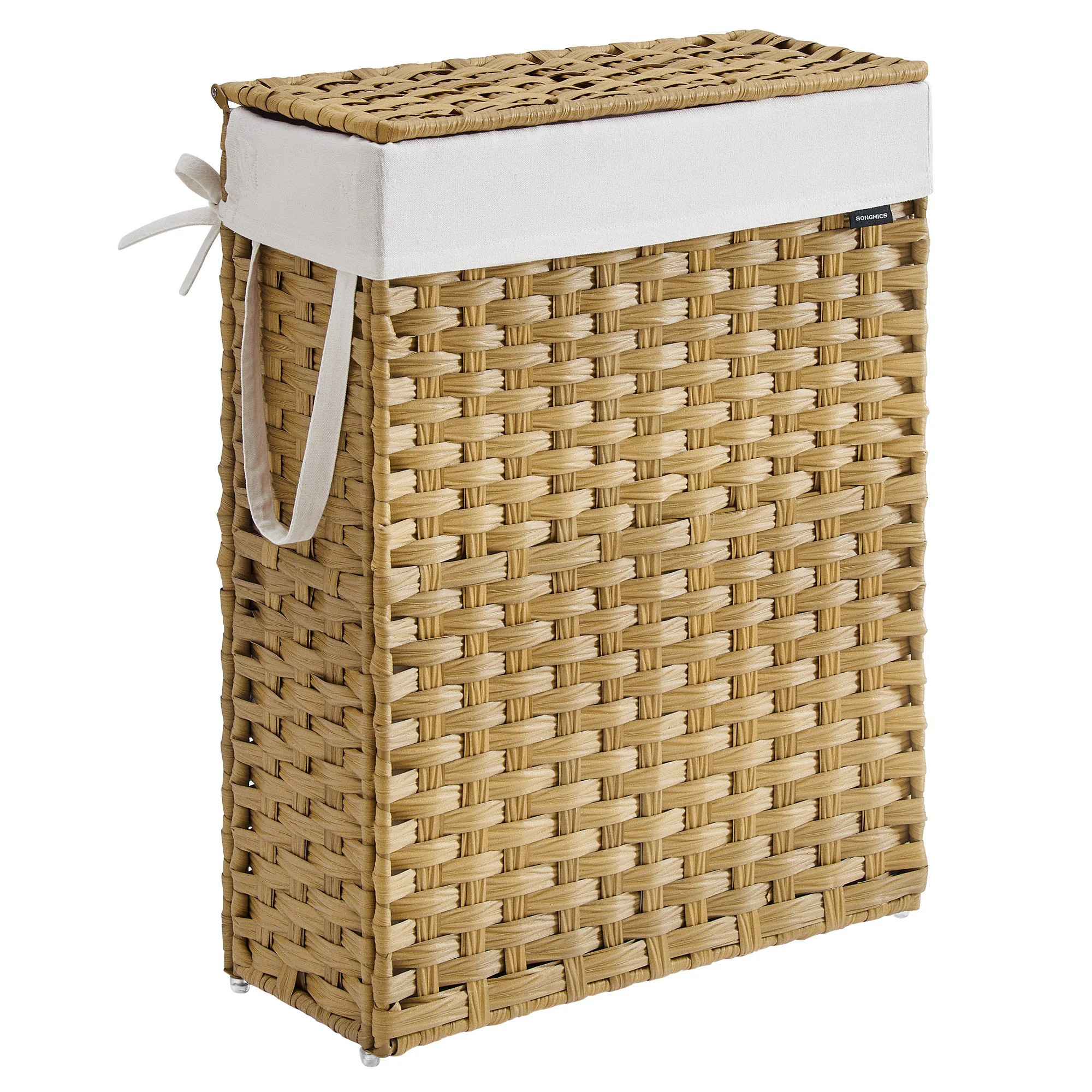 Laundry Basket With Lid And Handles | Wayfair North America