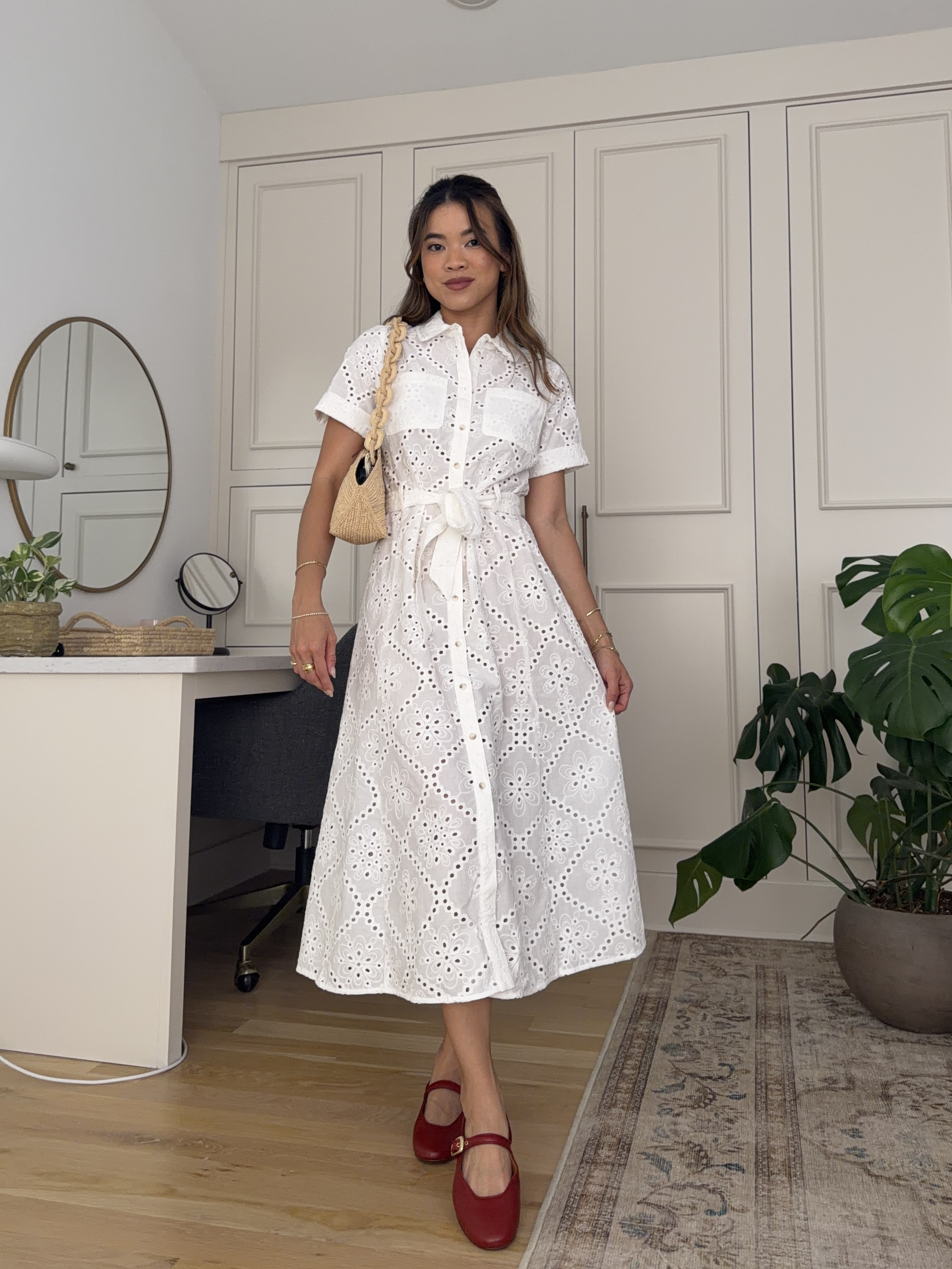 The cutest dress from @SEZANE! I love the eyelet details. 

Sizing info:
-Sezane Adele Dress (Size 2 in Embroidered Ecru)

petite fashion, get dressed with me, outfit inspiration, ootd, nashville outfit, Nashville influencer, petite style, vacation style, casual outfits, mom style, petite dress, spring outfits, spring outfit info, spring dress, spring outfit idea, summer dress, Sezane dress, spring shoes, petite dress, beach cover up, what dress,

#LTKootd #LTKSeasonal #LTKPetite