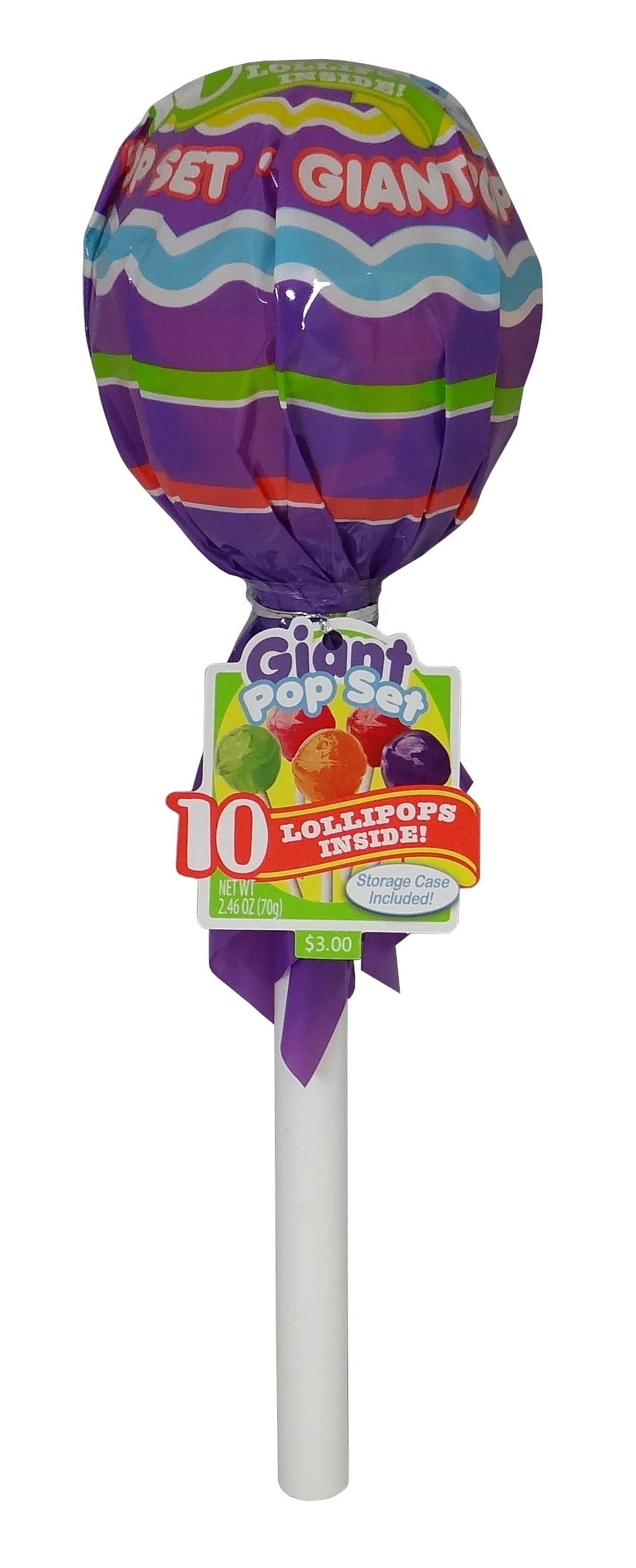 Giant Pop with 10 Lollipops Inside by Dat'l Do It, 2.46 oz, 1ct | Walmart (US)