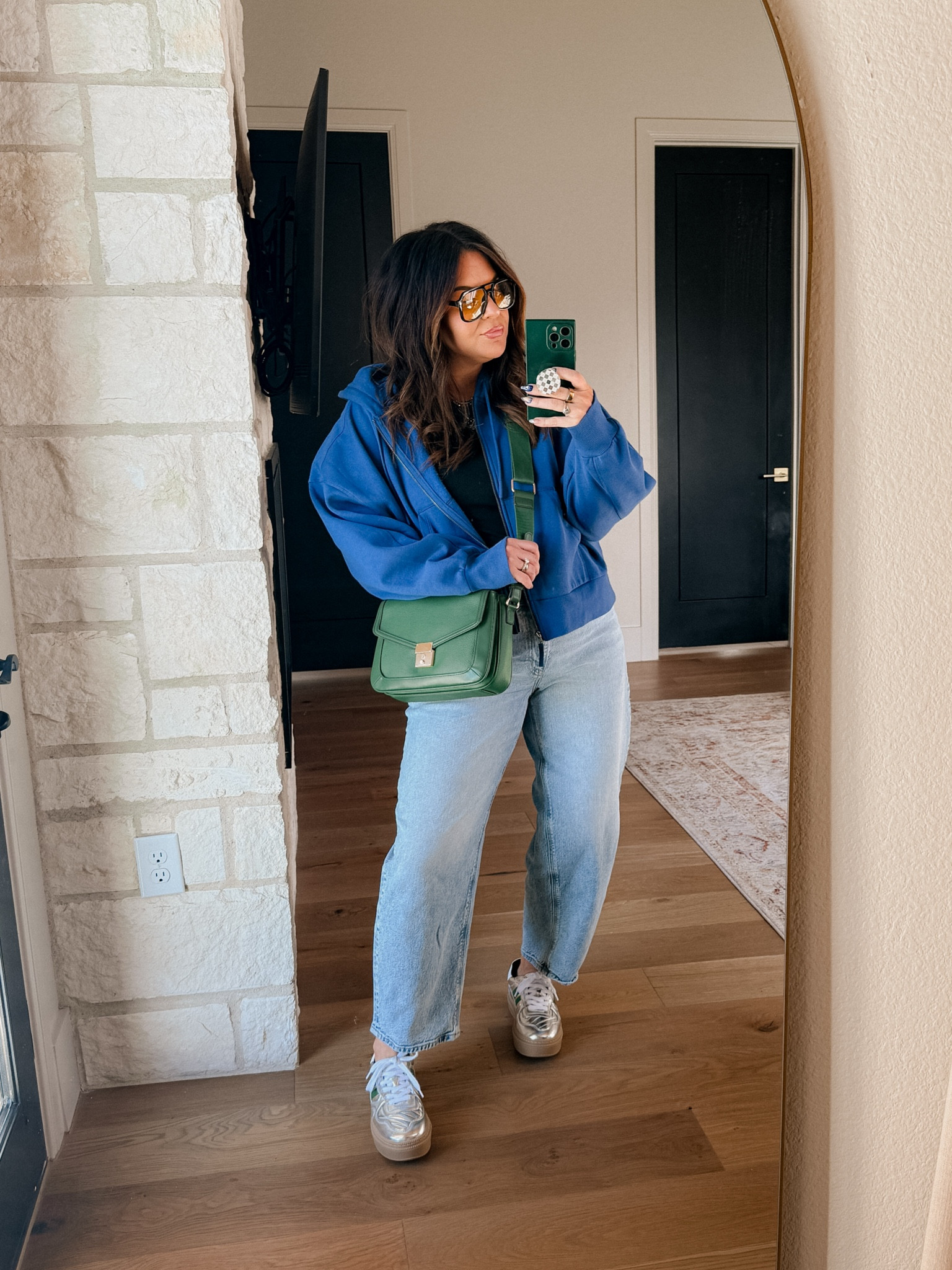 Casual but add cute accessories
Zip up hoodie: XL
Tank: XL
Jeans: 32/12
Sneakers: TTS


#LTKFindsUnder50 #LTKStyleTip #LTKMidsize
