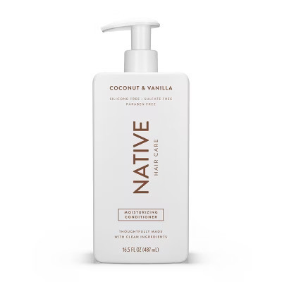 Native Coconut & Vanilla Moisturizing Conditioner for Men & Women - 16.5 fl oz: Daily Use, Dye-Free, Paraben-Free, Vegan | Target