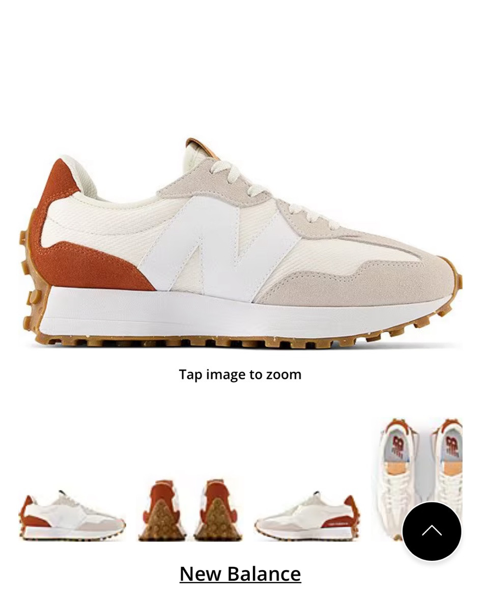 New balance 327’s are back at dillards for $105!