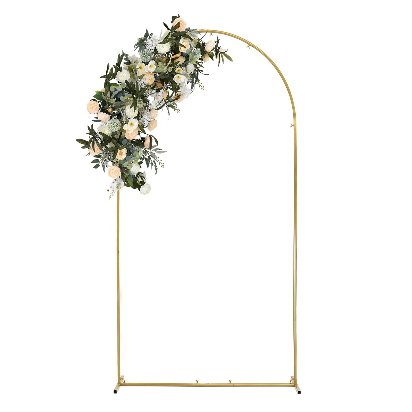 Vincidern 6.6 FT Wedding Arch Backdrop Stand for Parties, Balloon Arch Stand, Wedding Arches for ... | Amazon (US)