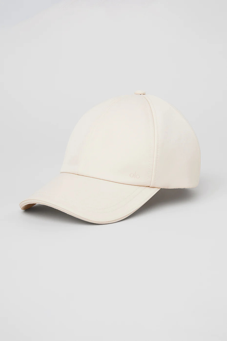 Alo Yoga� | Satin Off-Duty Cap in Creme Beige | Alo Yoga (US)