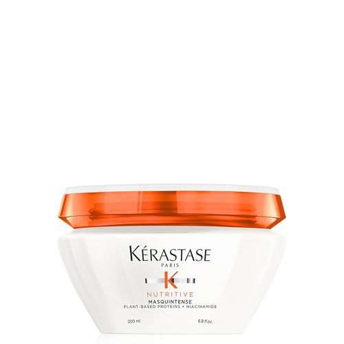 Kerastase Nutritive Masquintense Mask For Fine to Medium Dry Hair - Deeply Nourishes & Conditions, With Plant-Based Proteins & Niacinamide, 6.8 Fl Oz | Amazon (US)