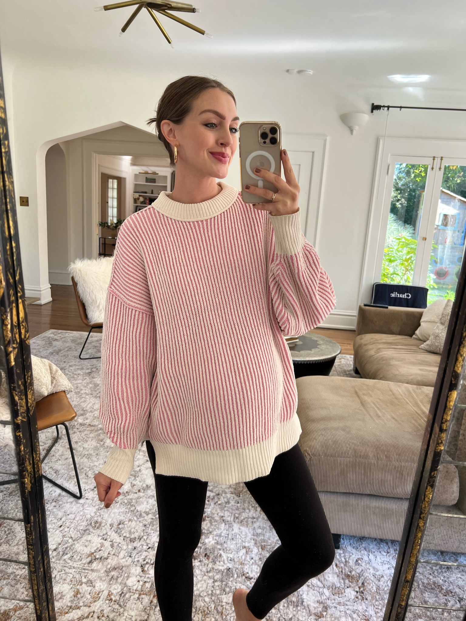 Oversized sweater // boyfriend sweater // wearing XS // chenille // cozy // Fall sweaters 

#LTKbump #LTKSeasonal #LTKGiftGuide