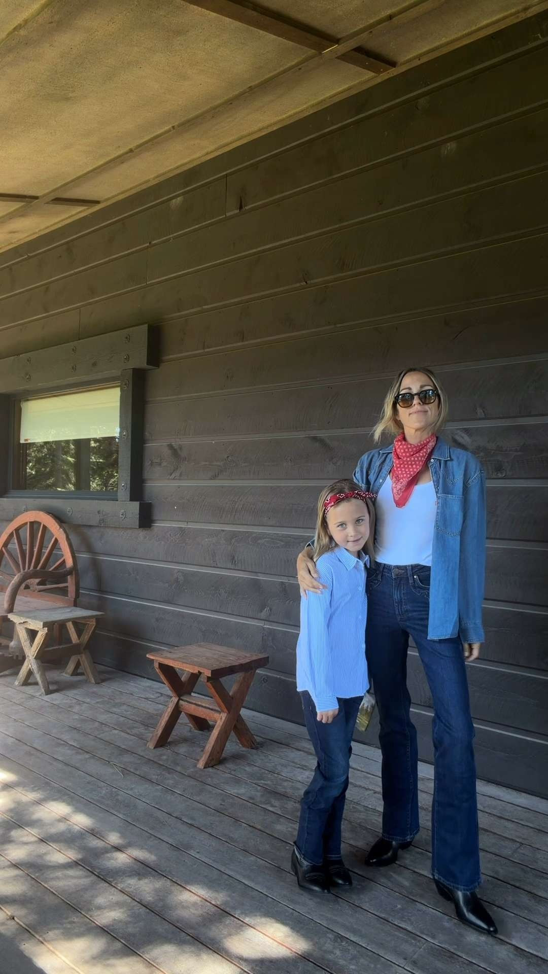 Matching western outfits! 

 #LTKootd