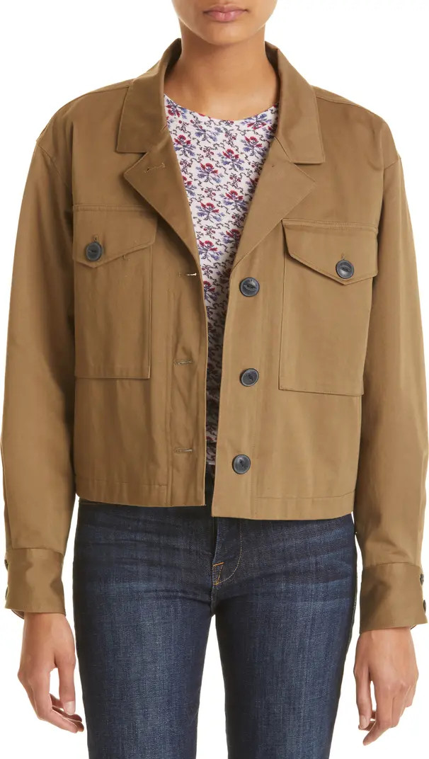 rag & bone Jessie Cotton Shirt Jacket | Nordstrom | Nordstrom