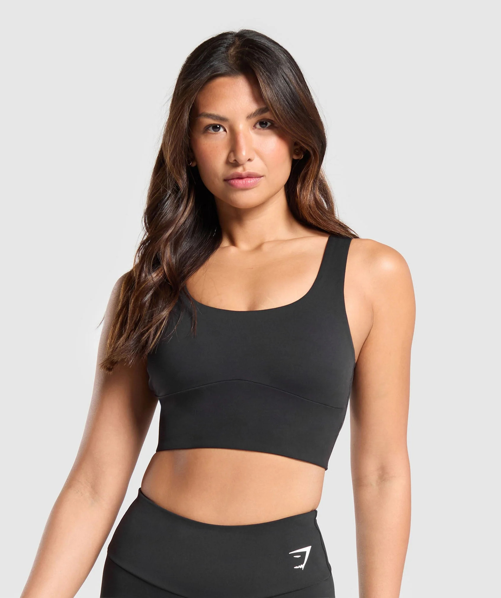 Gymshark Longline Sports Bra - Black | Gymshark US