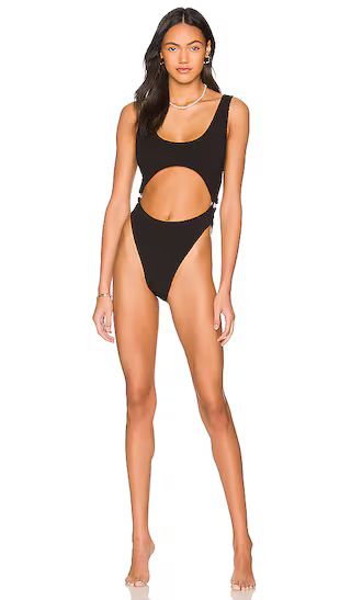 Good American Always Fits Monokini in Black. - size 7/8 (also in 1/2) | Revolve Clothing (Global)