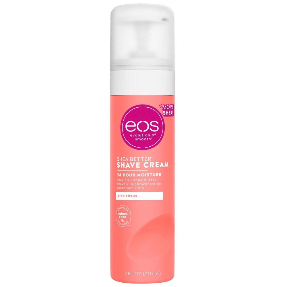 eos Shea Better Shave Cream - Pink Citrus - 7 fl oz | Target