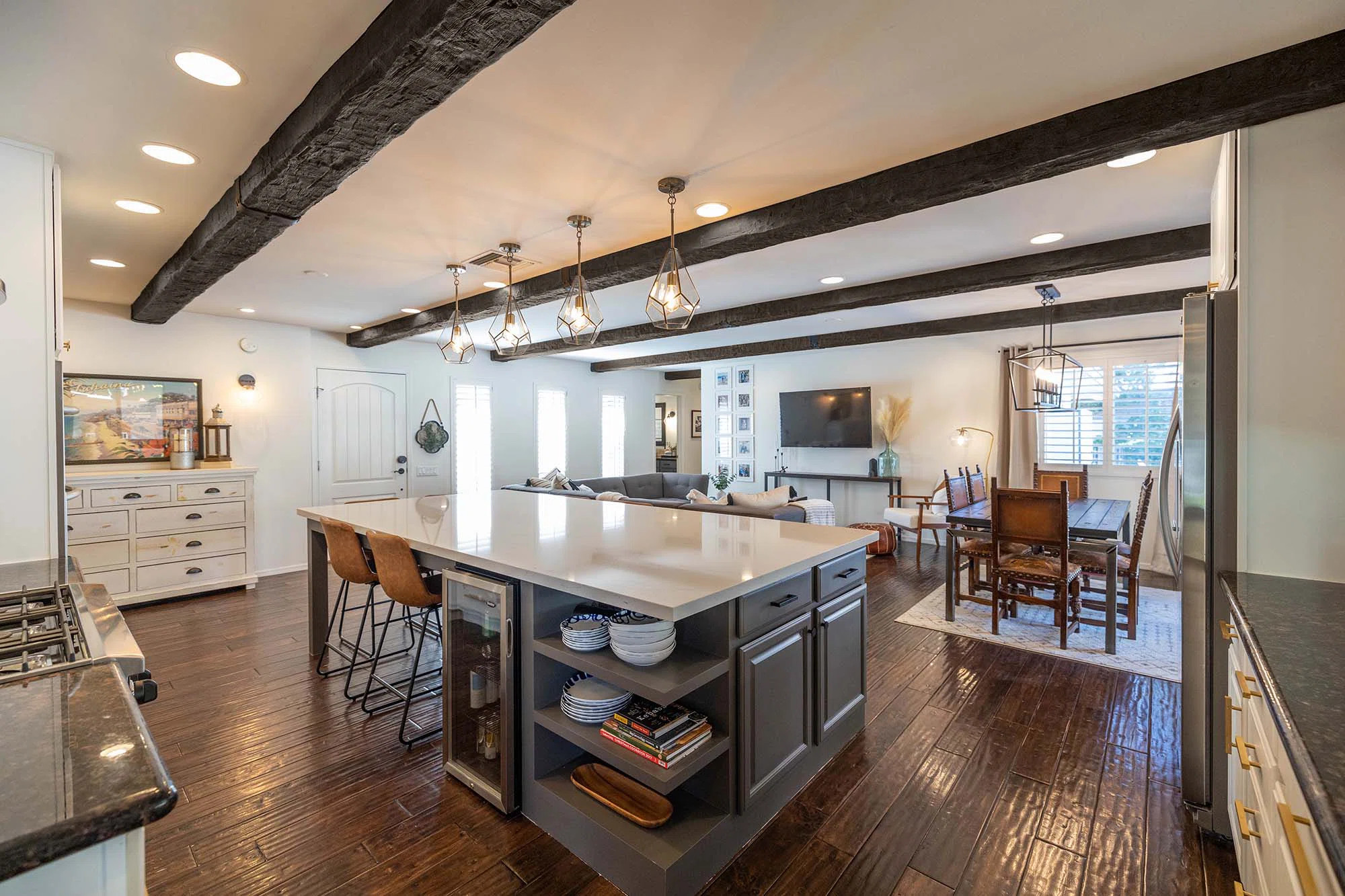 Architectural Products by Outwater L.L.C. 5-1/8 in x 8 in x 153 in Hand Hewn Faux Wood Beam & Rev... | Wayfair North America