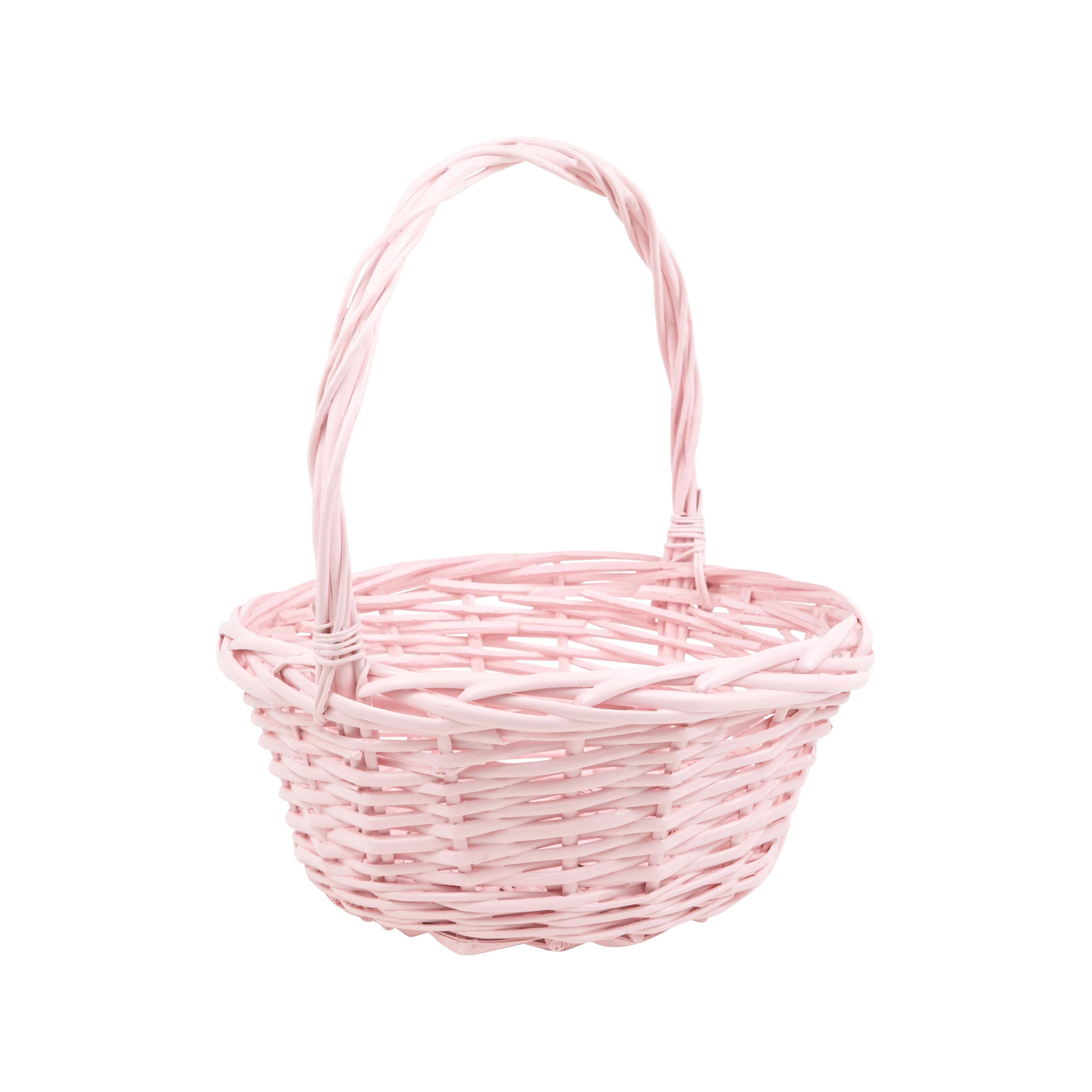 Easter Basket (Round) - Pink | The Beaufort Bonnet Company