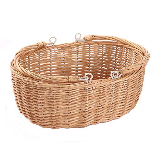Wicker Picnic Baskets with Handles.Kingwillow. ( Natural) | Amazon (US)